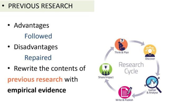 How to Write Previous Research 