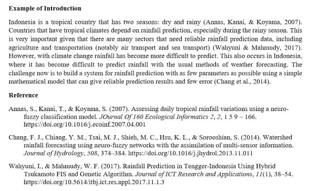 APA 6 Style in Paragraphs