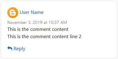 A comment after optimization to increase website speed