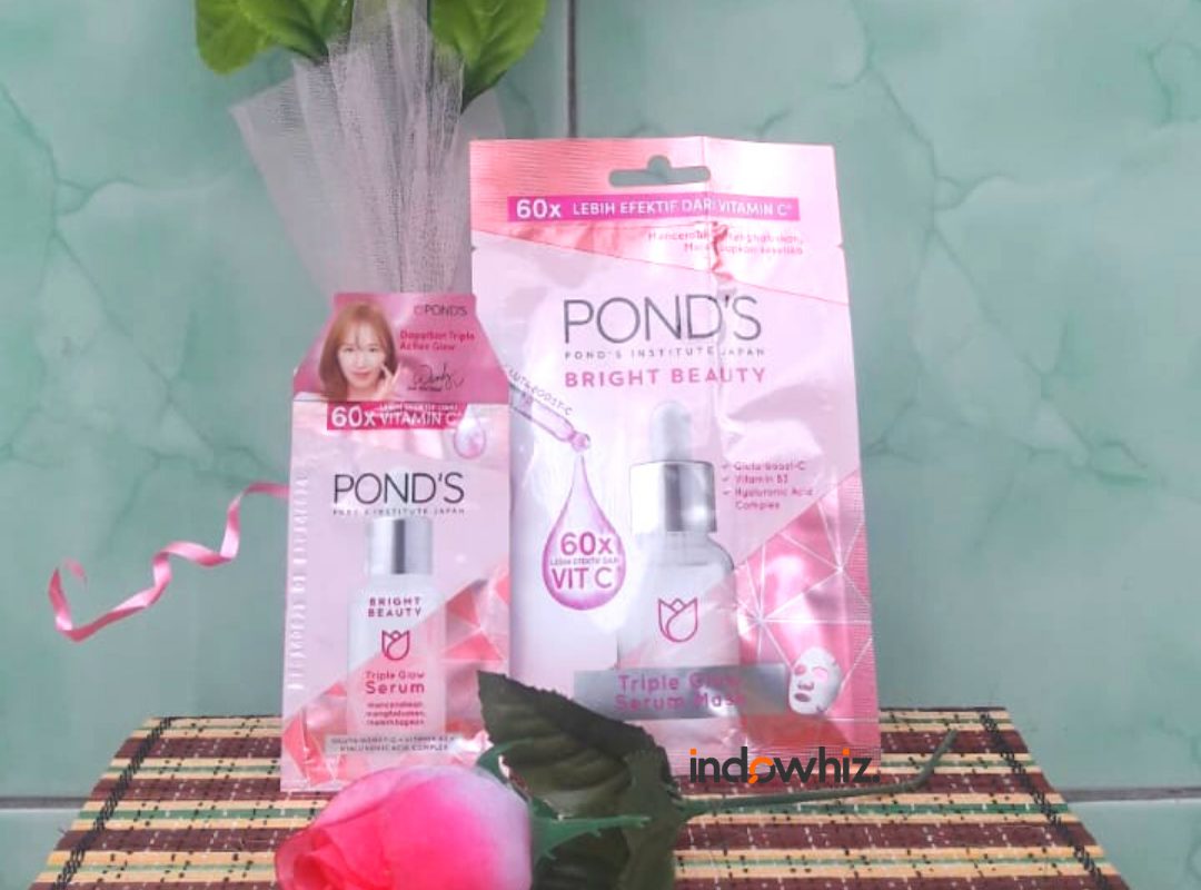 POND'S Bright Beauty Triple Glow Serum Mask 20 g